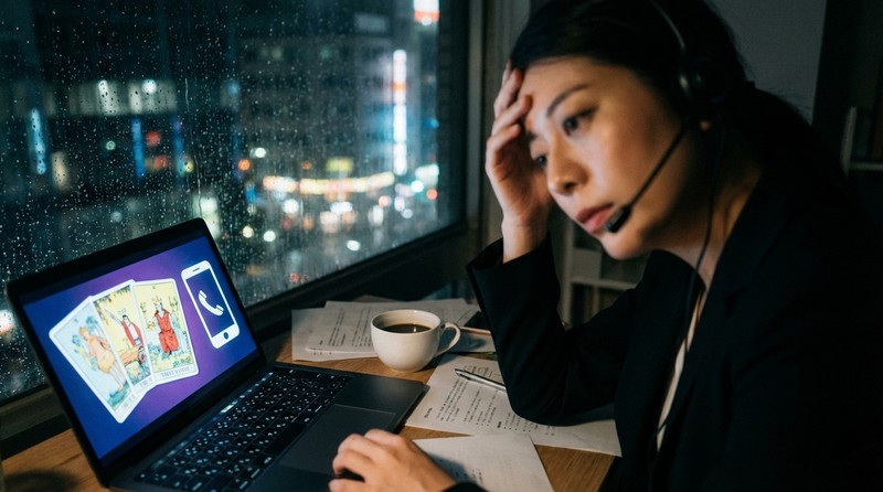 電話占い師の実態！月収150万・在宅高収入の裏側